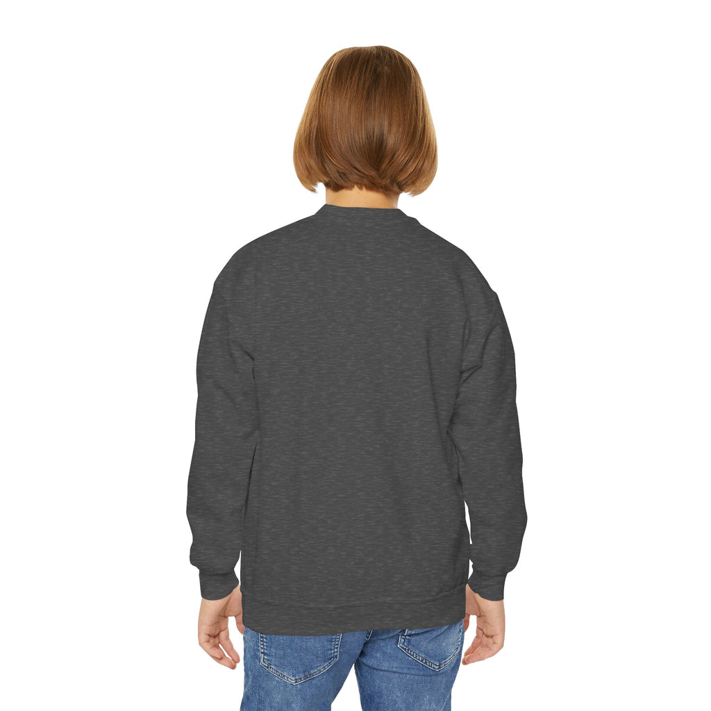 Kawaii Dumpling Youth Sweatshirt — Cute Smiling Bao Crewneck for Kids