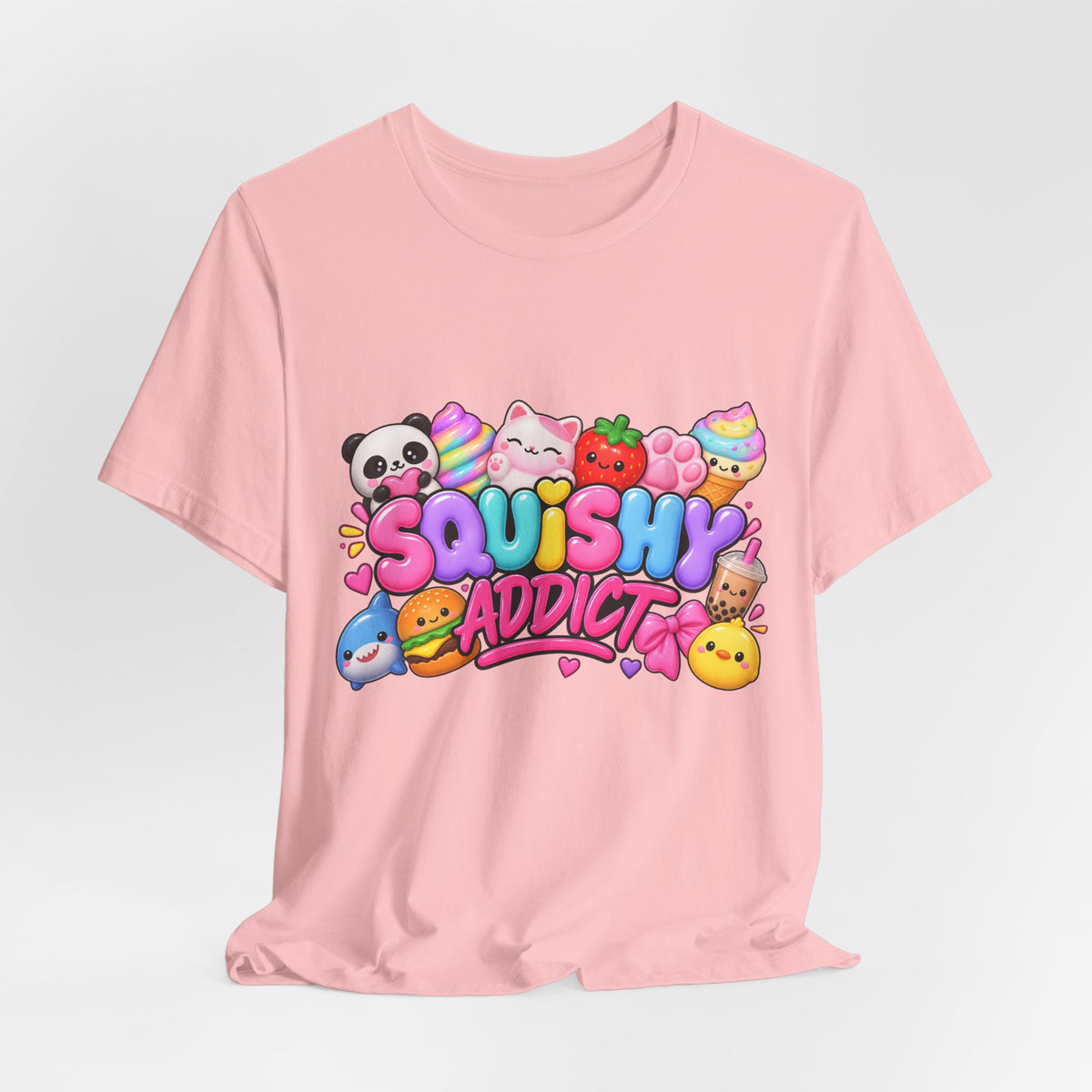 Squishy Addict T-Shirt — Cute Kawaii Plush Toy Graphic Tee
