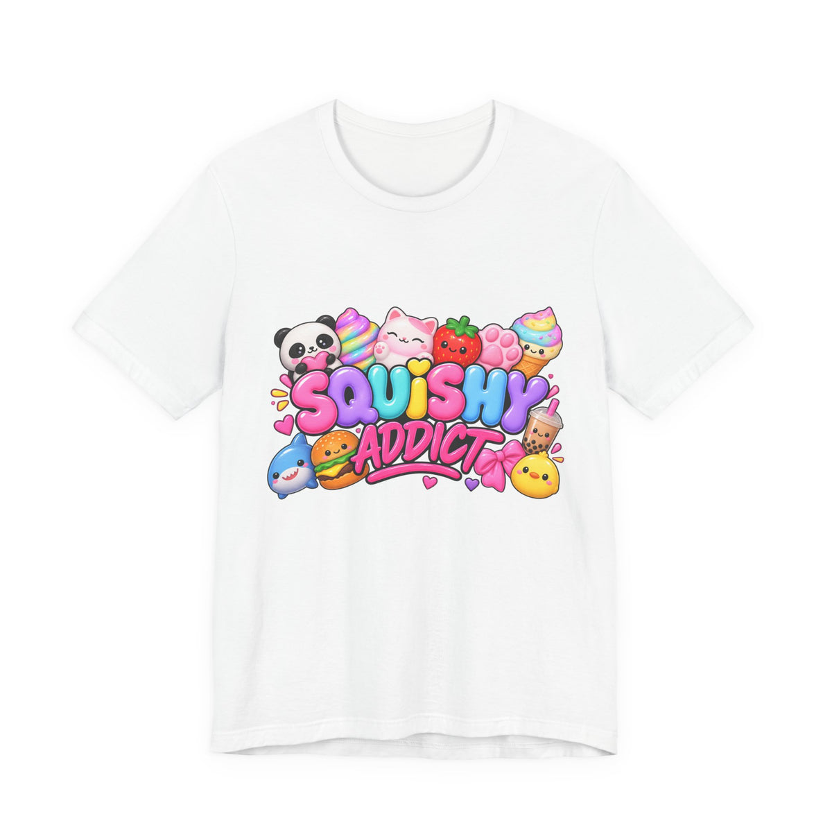 Squishy Addict T-Shirt — Cute Kawaii Plush Toy Graphic Tee