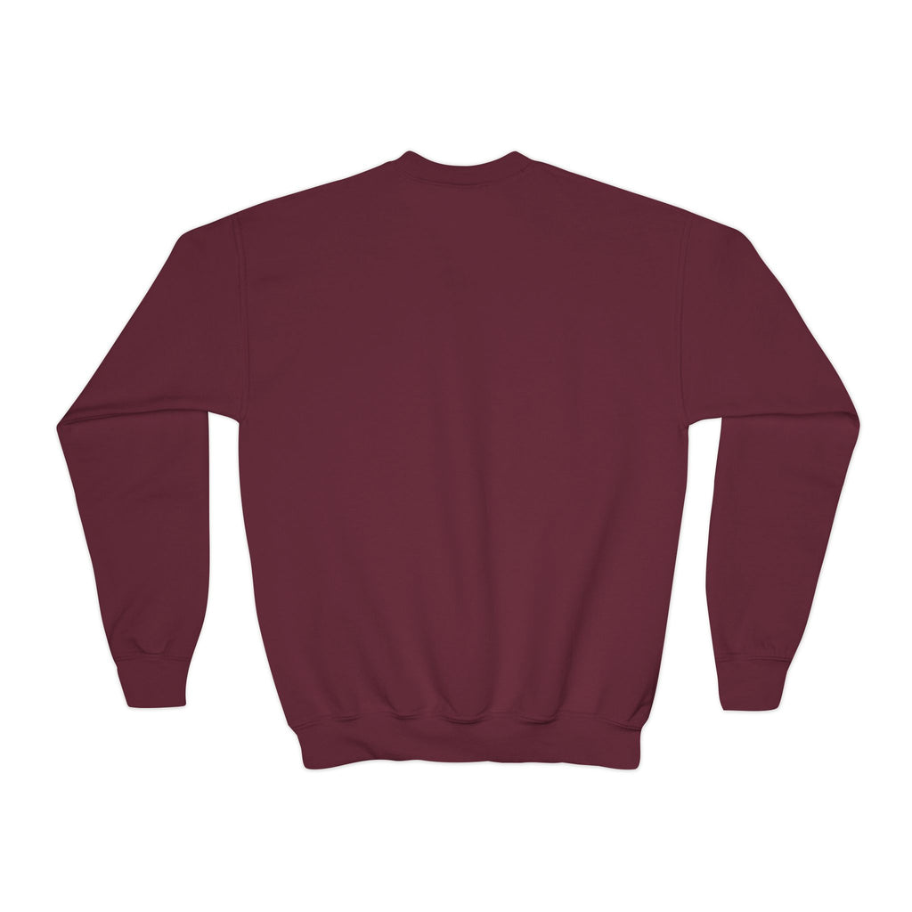 Kawaii Dumpling Youth Sweatshirt — Cute Smiling Bao Crewneck for Kids