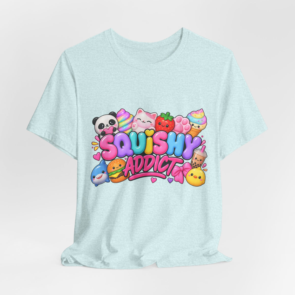 Squishy Addict T-Shirt — Cute Kawaii Plush Toy Graphic Tee