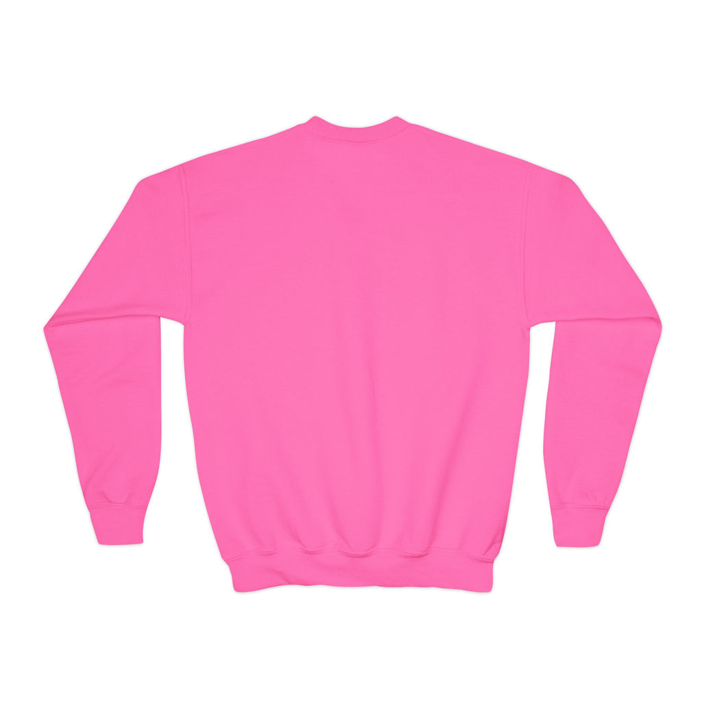 Kawaii Dumpling Youth Sweatshirt — Cute Smiling Bao Crewneck for Kids