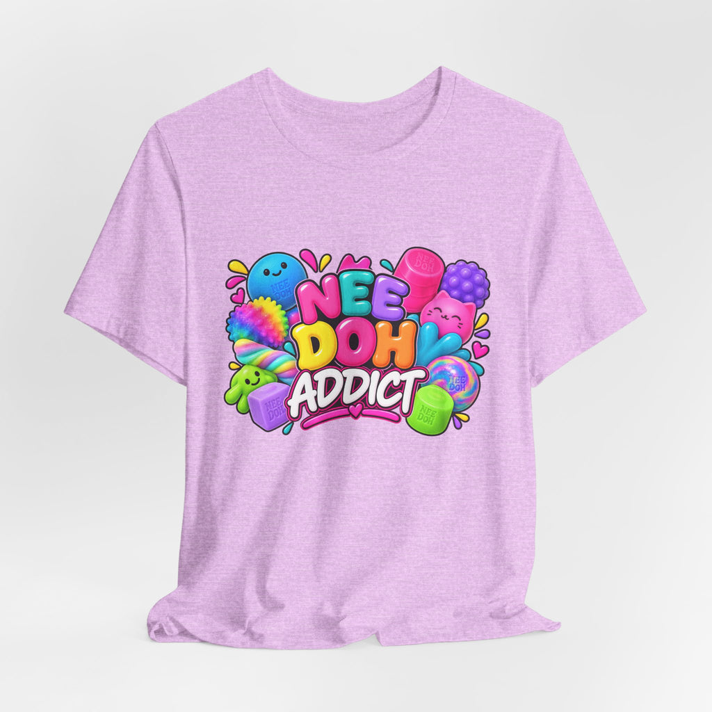 NeeDoh Addict Tee — Colorful Stress Ball Lover T-Shirt