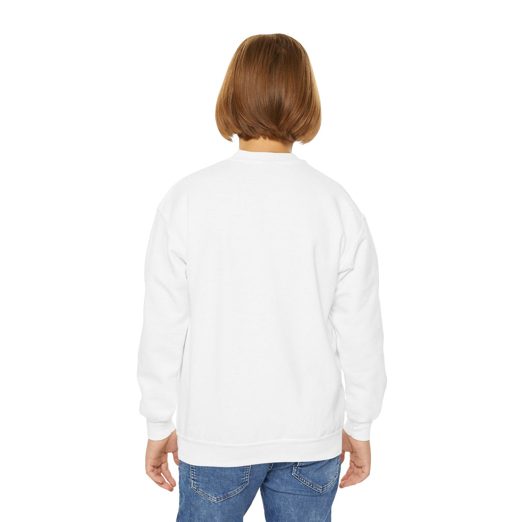 Kawaii Dumpling Youth Sweatshirt — Cute Smiling Bao Crewneck for Kids