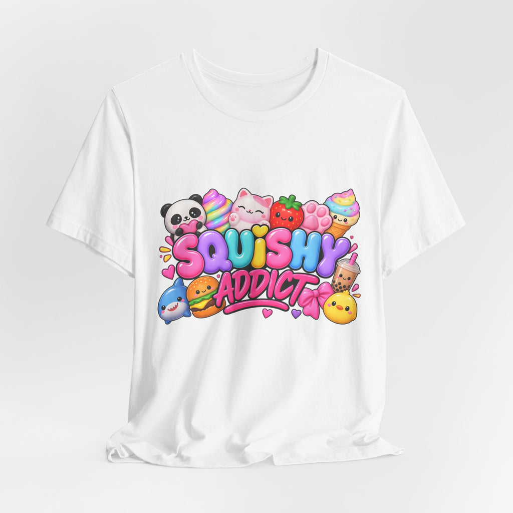 Squishy Addict T-Shirt — Cute Kawaii Plush Toy Graphic Tee