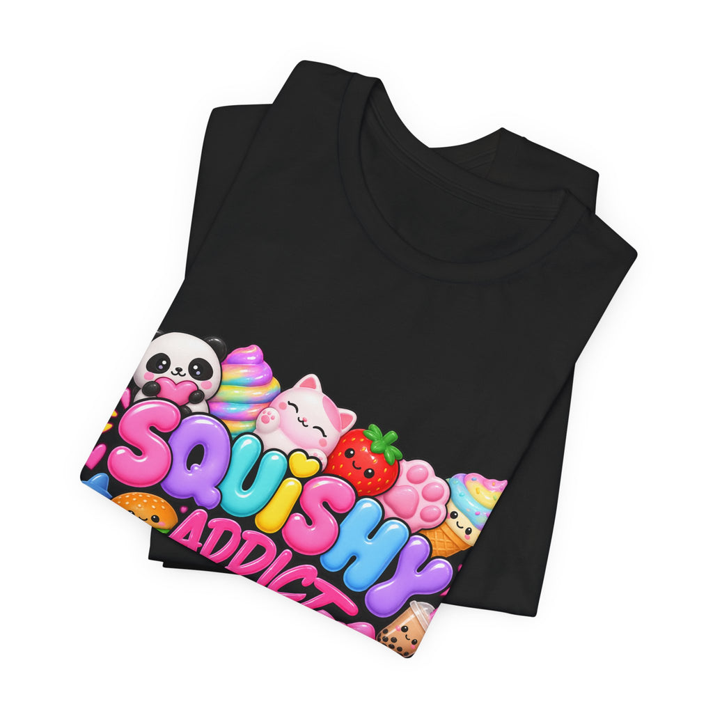 Squishy Addict T-Shirt — Cute Kawaii Plush Toy Graphic Tee