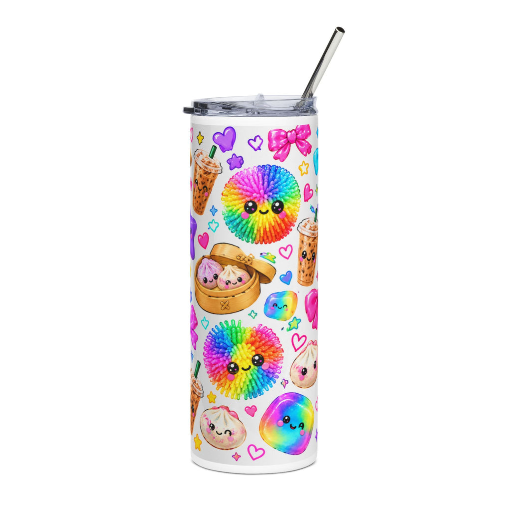 Kawaii Rainbow Squishy 20oz Stainless Steel Tumbler