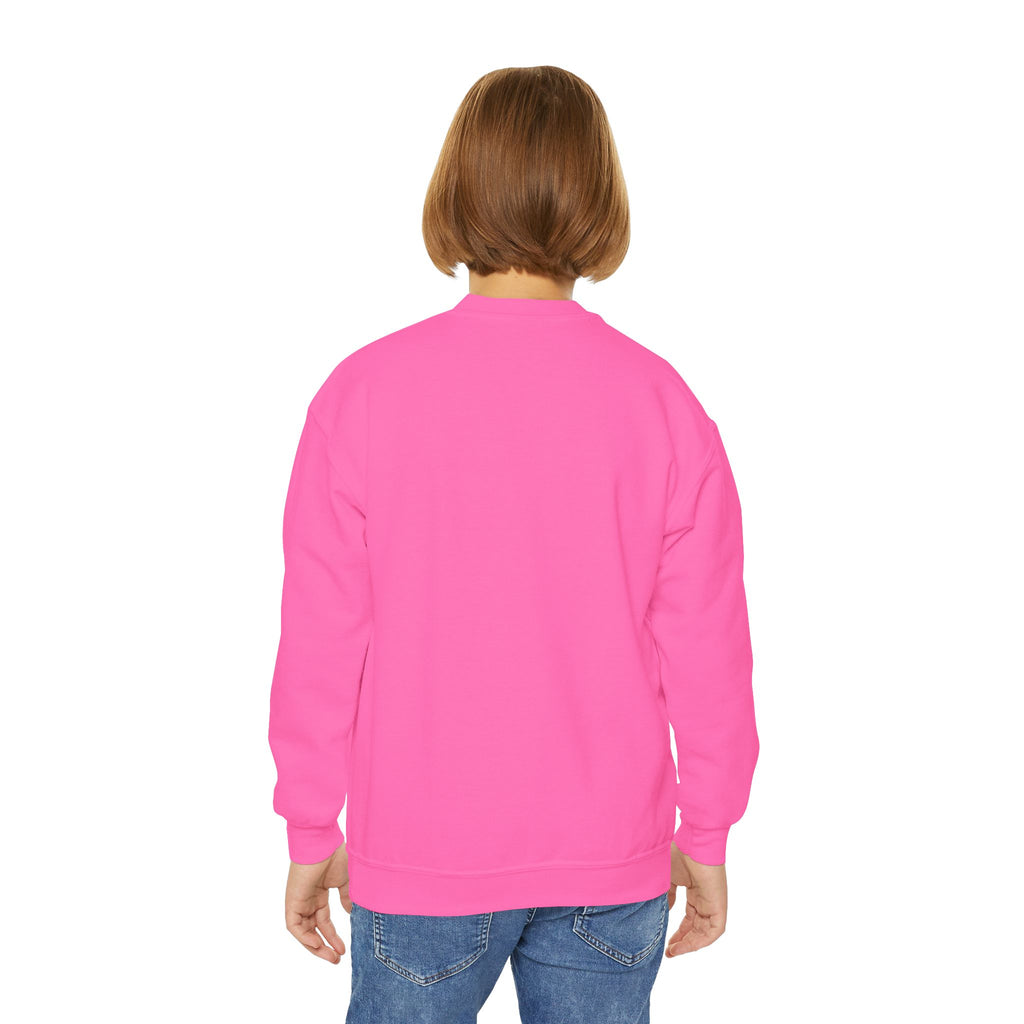 Kawaii Dumpling Youth Sweatshirt — Cute Smiling Bao Crewneck for Kids