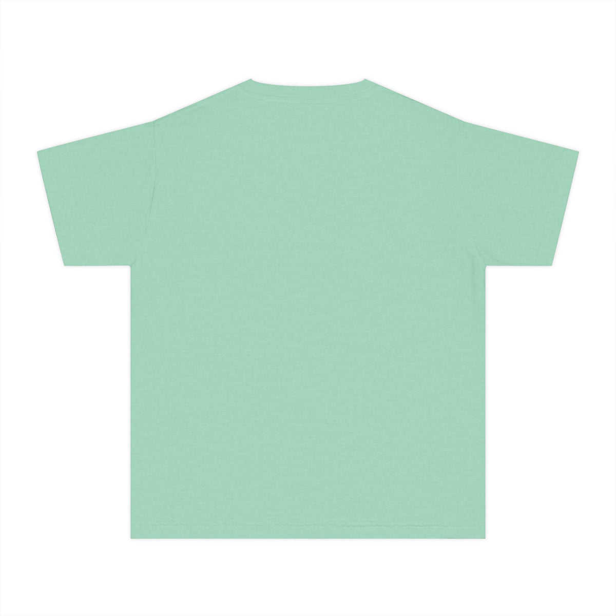 Youth Tee — "Im just here for the NeeDohs and Starbucks" Cute Pastel Graphic