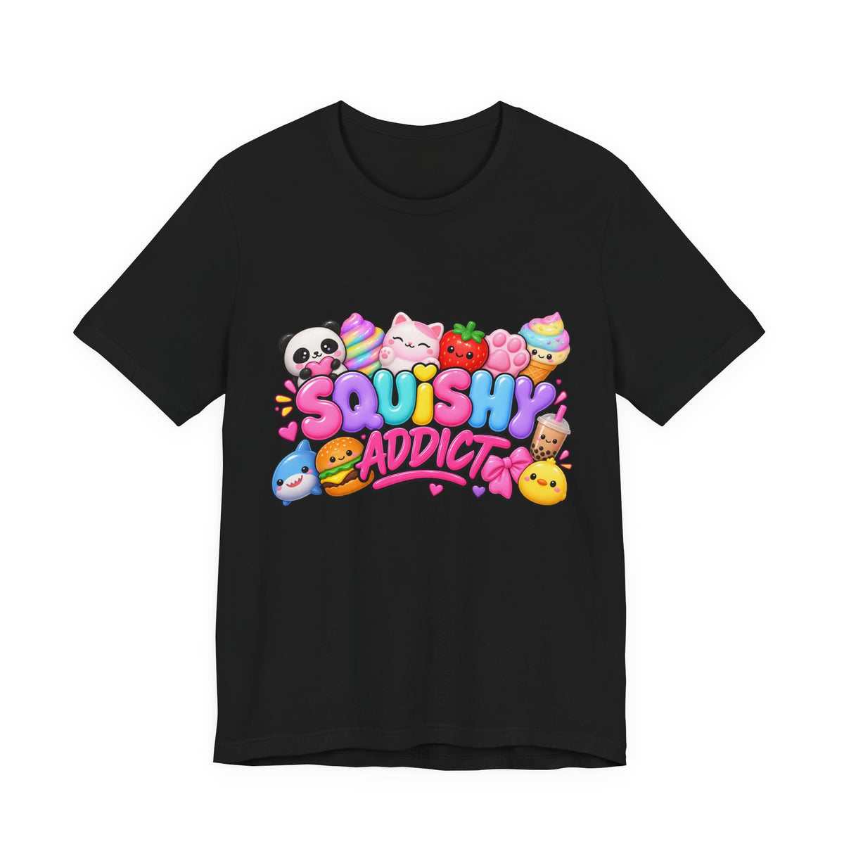 Squishy Addict T-Shirt — Cute Kawaii Plush Toy Graphic Tee