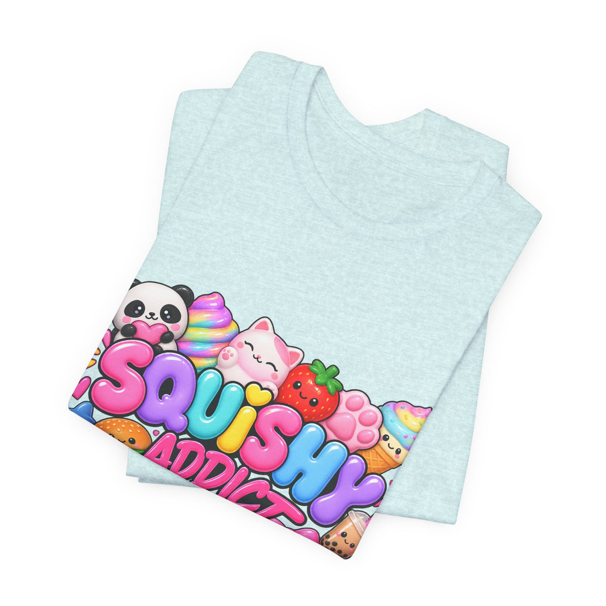 Squishy Addict T-Shirt — Cute Kawaii Plush Toy Graphic Tee