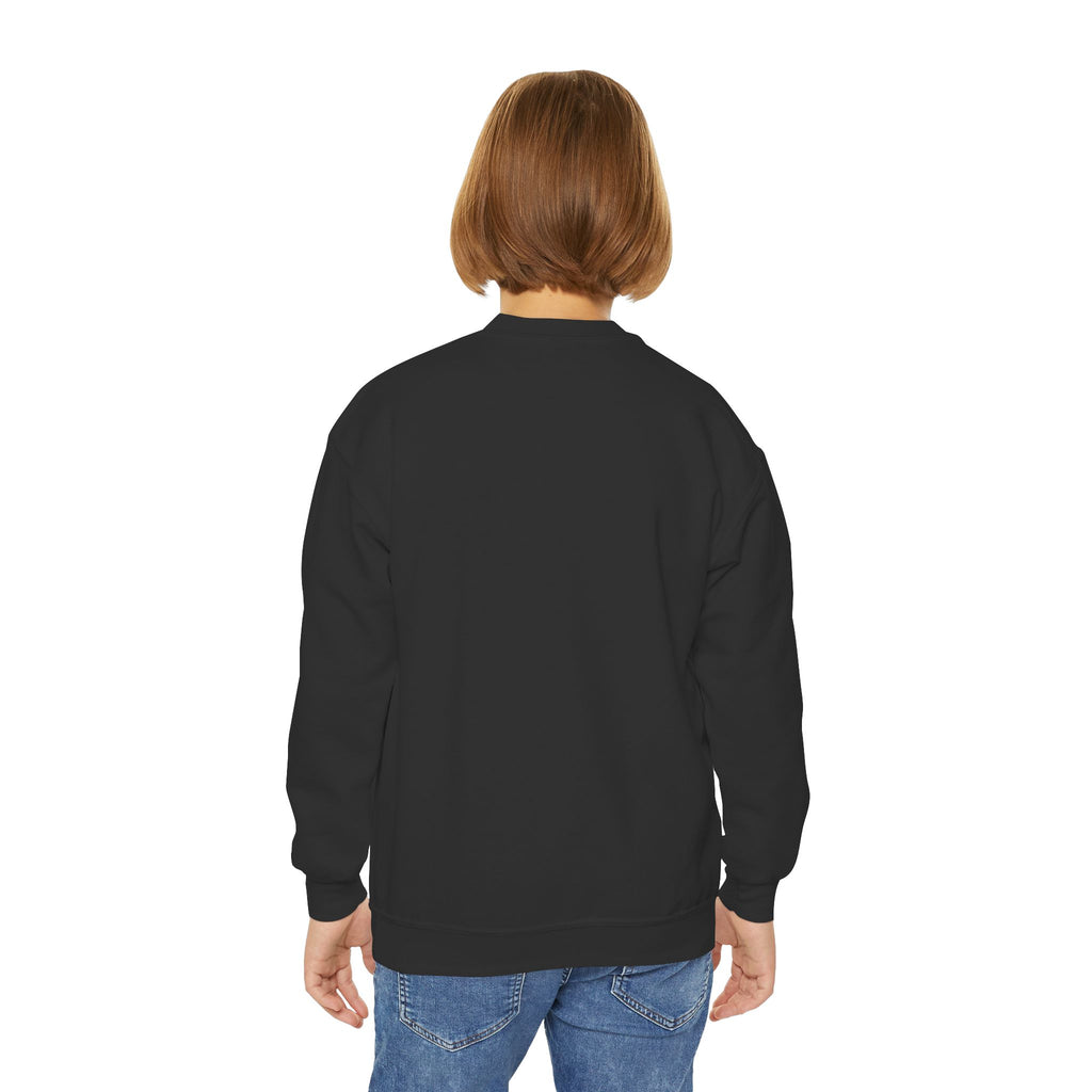 Kawaii Dumpling Youth Sweatshirt — Cute Smiling Bao Crewneck for Kids