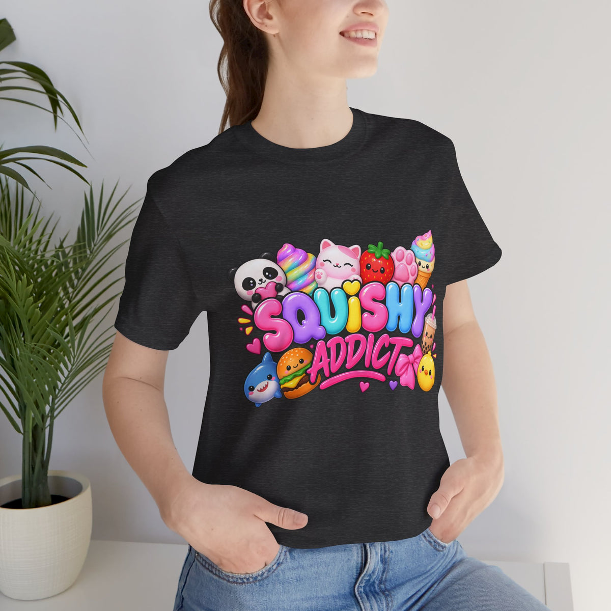 Squishy Addict T-Shirt — Cute Kawaii Plush Toy Graphic Tee