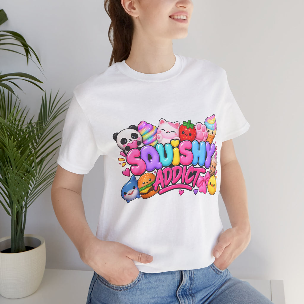 Squishy Addict T-Shirt — Cute Kawaii Plush Toy Graphic Tee