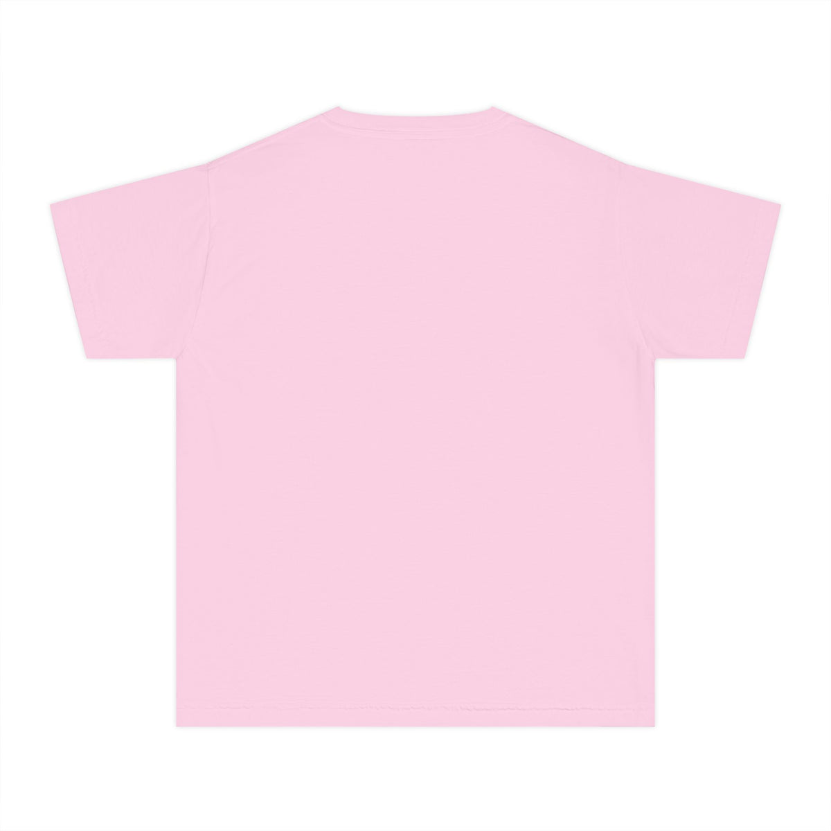 Youth Tee — "Im just here for the NeeDohs and Starbucks" Cute Pastel Graphic