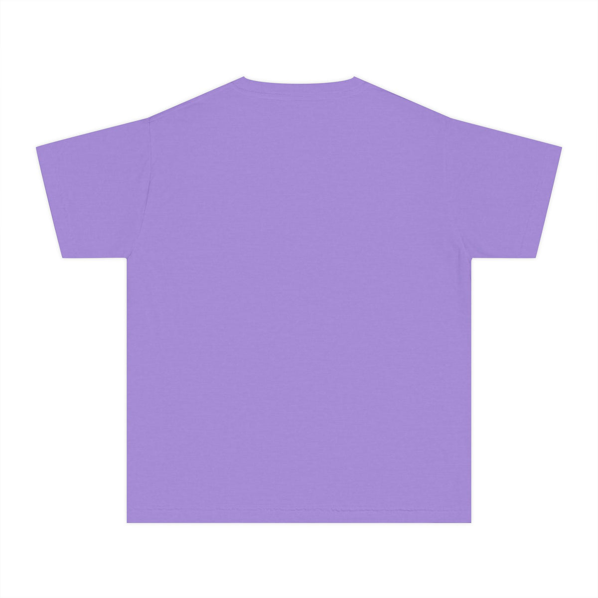 Youth Tee — "Im just here for the NeeDohs and Starbucks" Cute Pastel Graphic