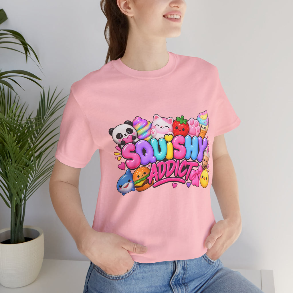 Squishy Addict T-Shirt — Cute Kawaii Plush Toy Graphic Tee