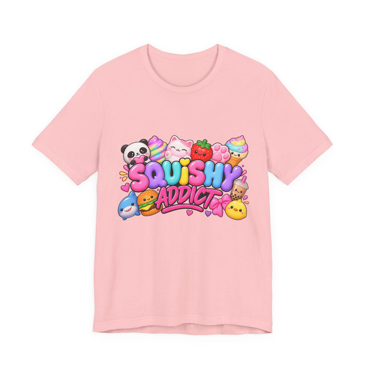 Squishy Addict T-Shirt — Cute Kawaii Plush Toy Graphic Tee