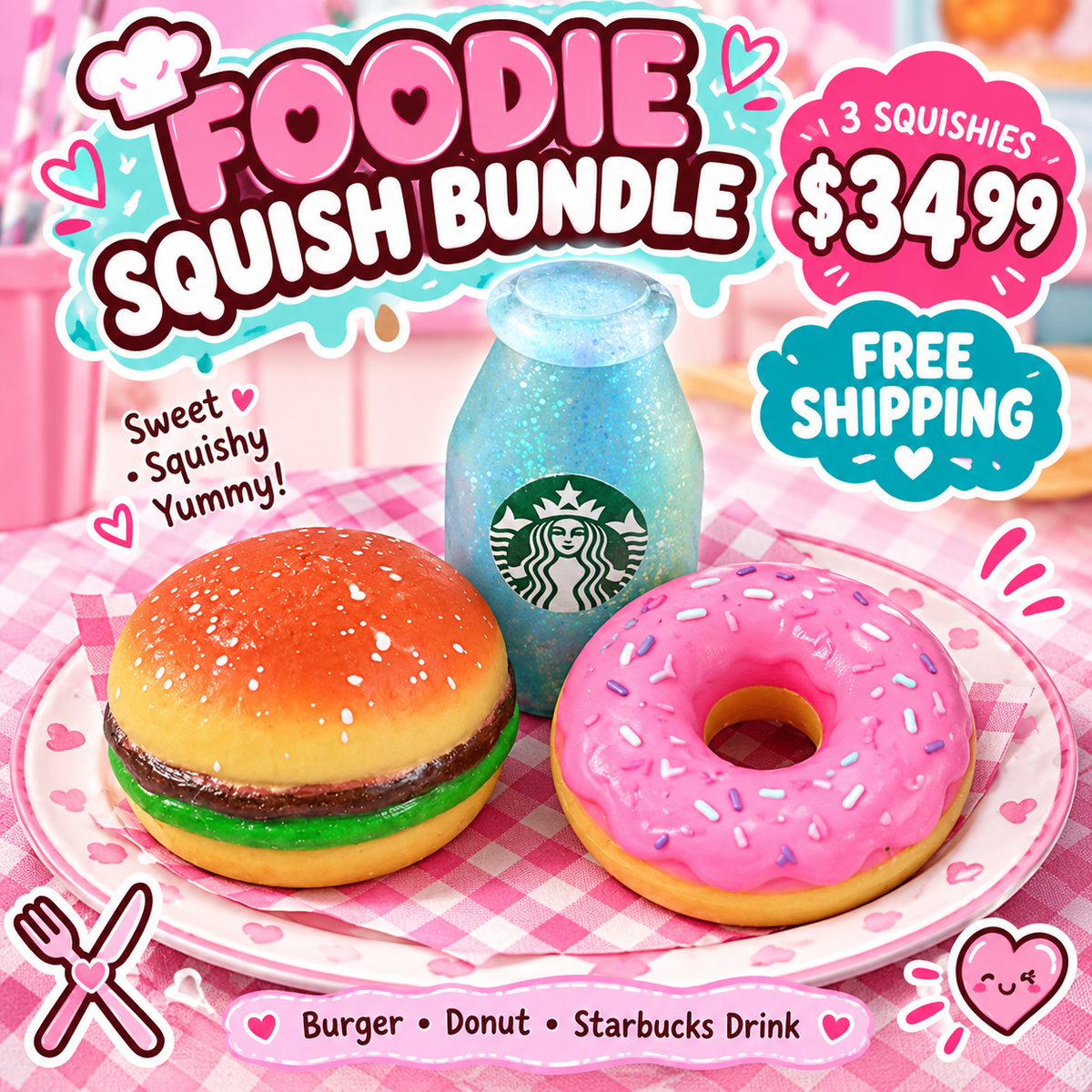 Foodie Squish Bundle