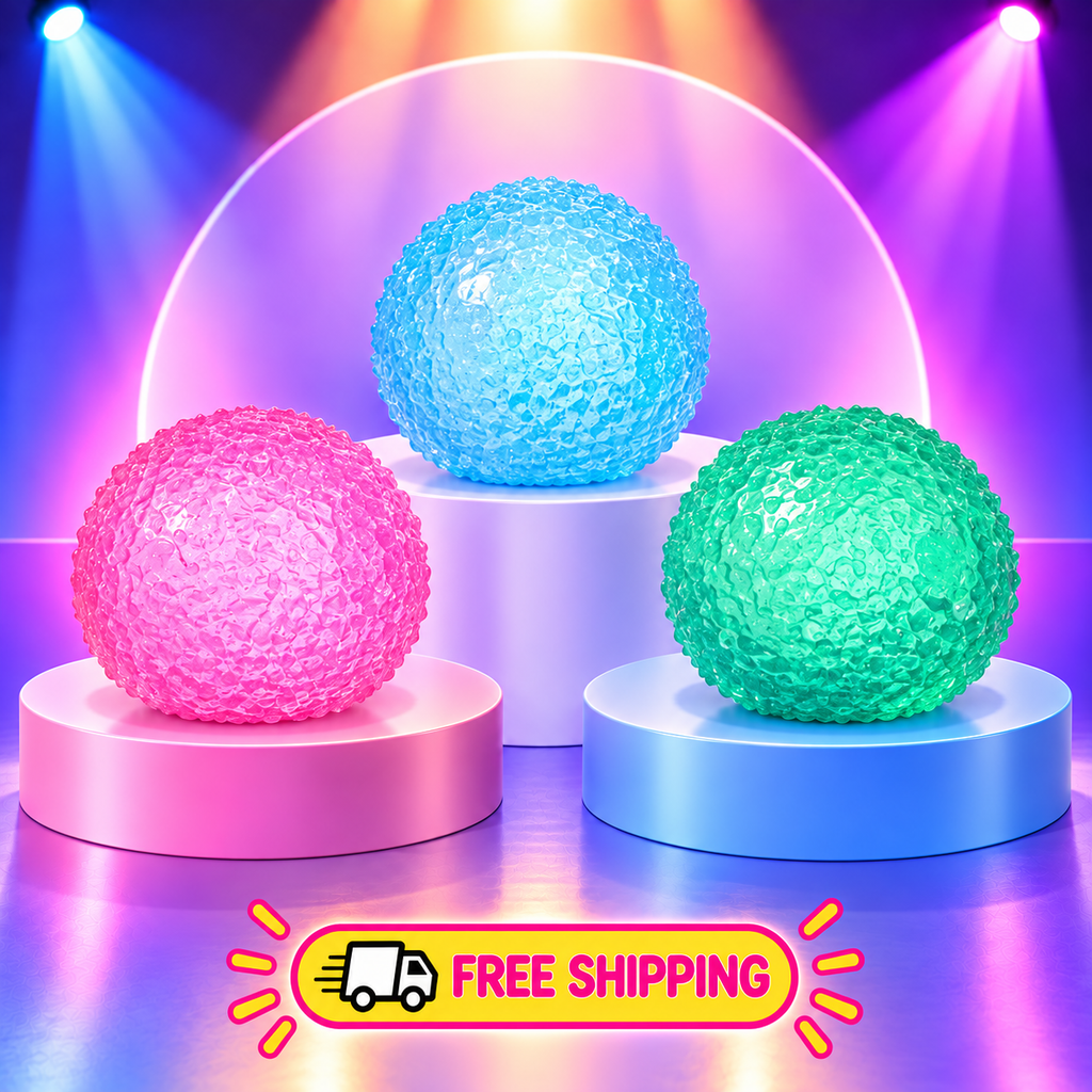 Transparent Ice Ball Maltose Squishy