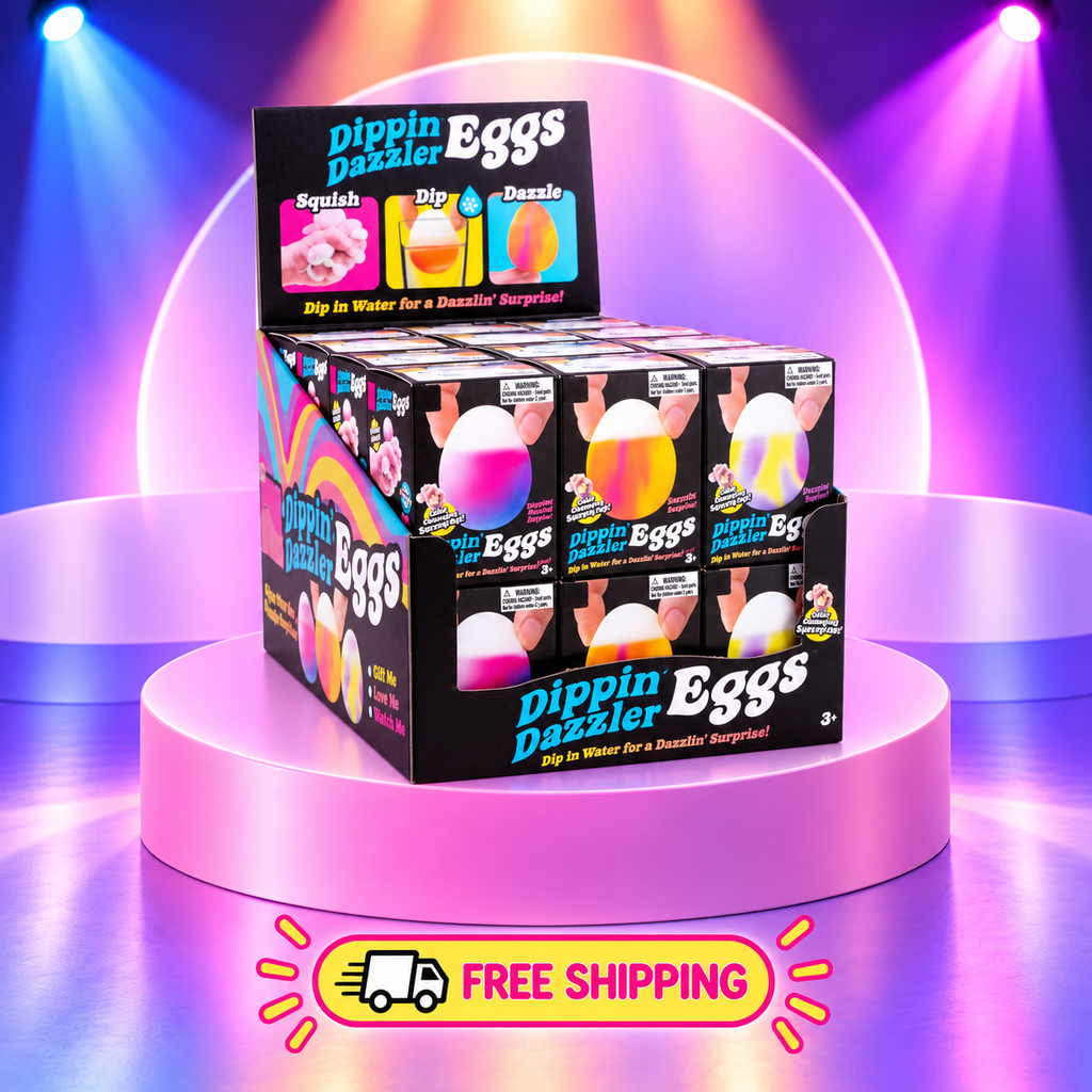 NeeDoh Golden Egg Hunt Squishy Surprise