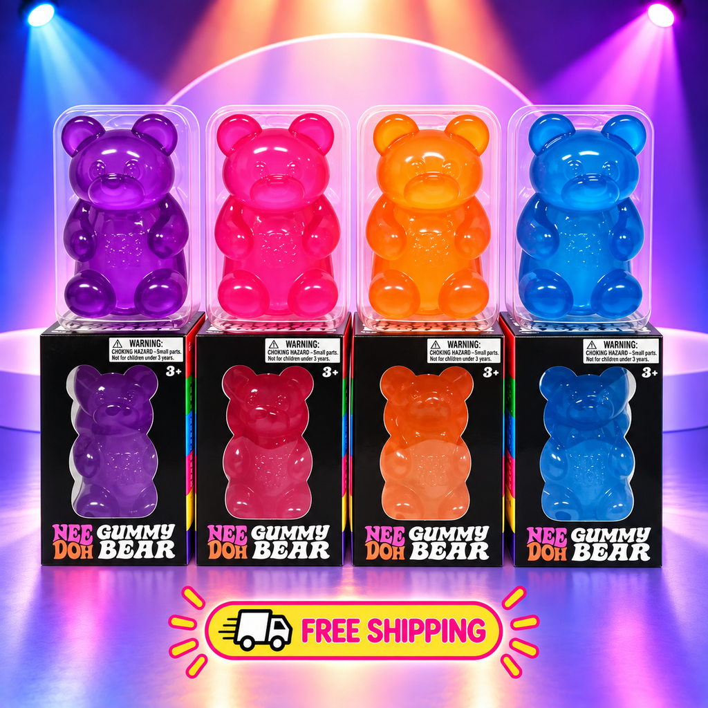 NeeDoh Gummy Bear Squishy Toy