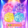 TABA Sequin Cat Paw Maltose Squishy