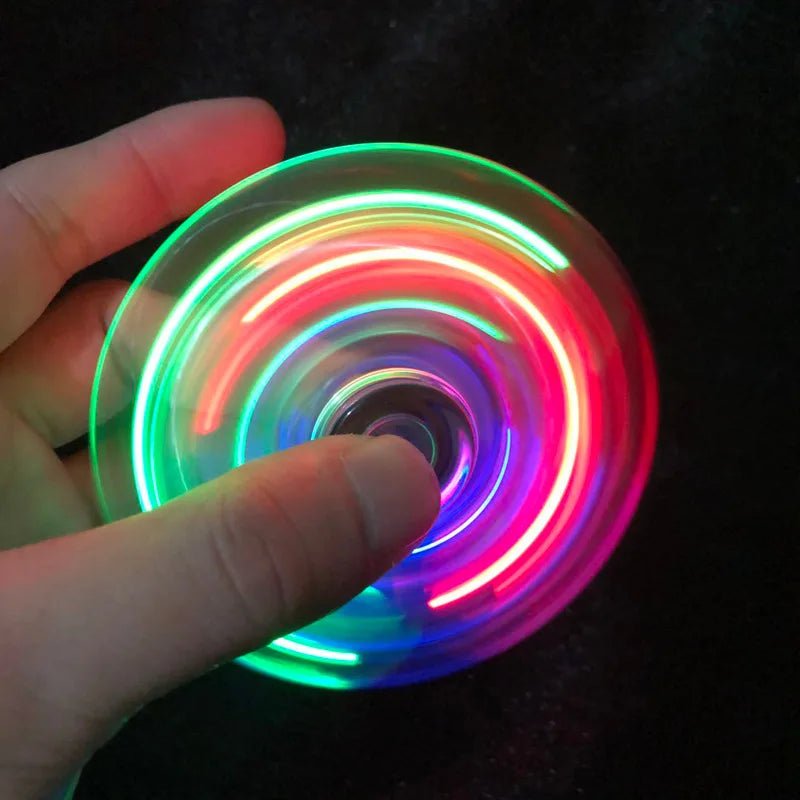 LED Glow-in-the-Dark Fidget Spinner
