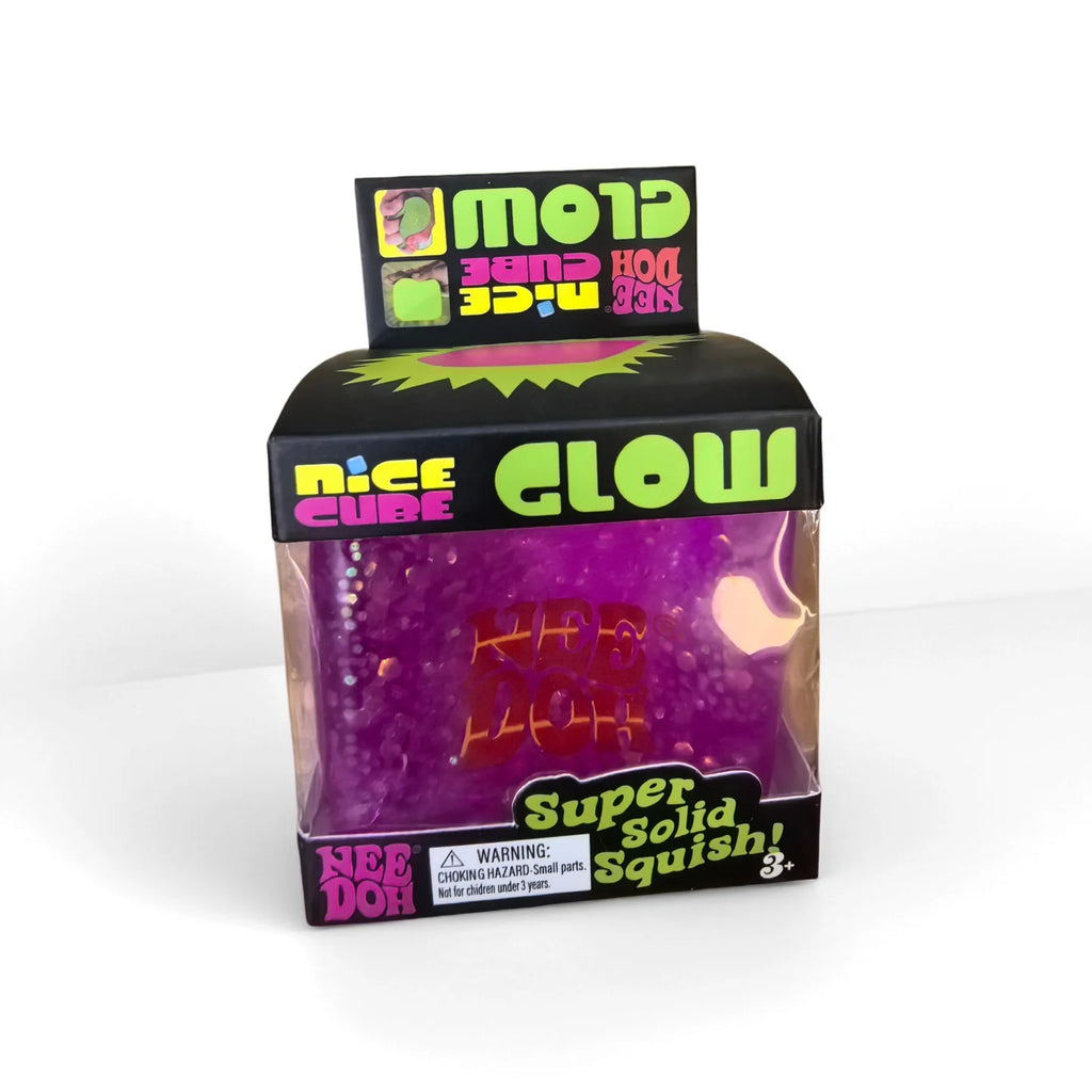 ✨ Glow-in-the-Dark Cube Squishy