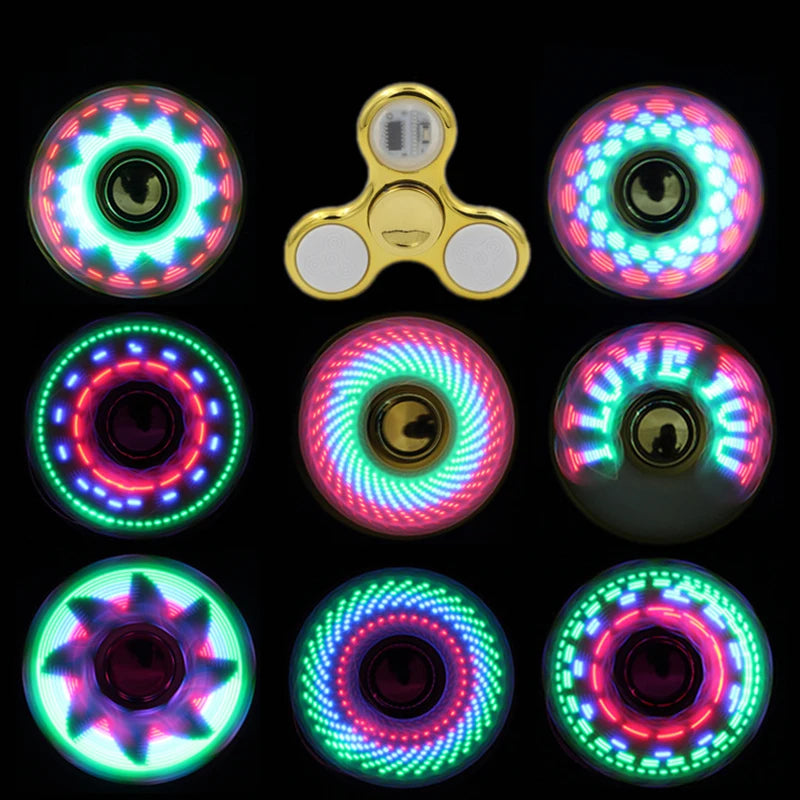 LED Light-Up Fidget Spinner