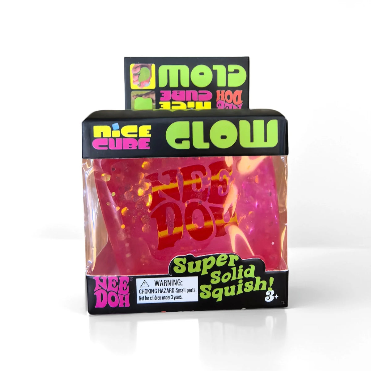 ✨ Glow-in-the-Dark Cube Squishy