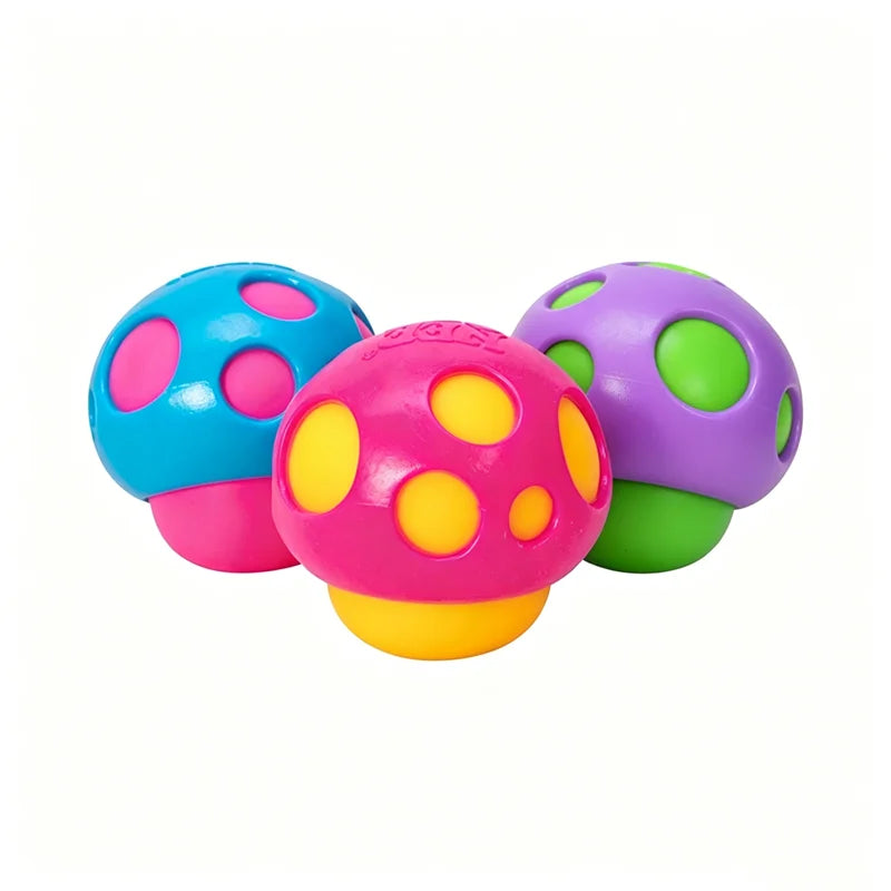 NeeDoh Groovy Shroom Mushroom Squishy | Sensory Stress Relief Toy
