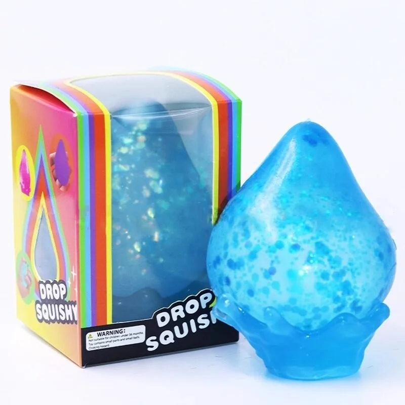 Schylling NeeDoh Dream Drop Raindrop Squishy Sensory Toy — Slow-Rise Anxiety Relief