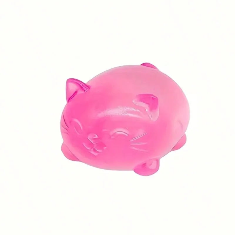 NeeDoh Cat Squishy Stress Ball | Soft Squeeze Sensory Toy