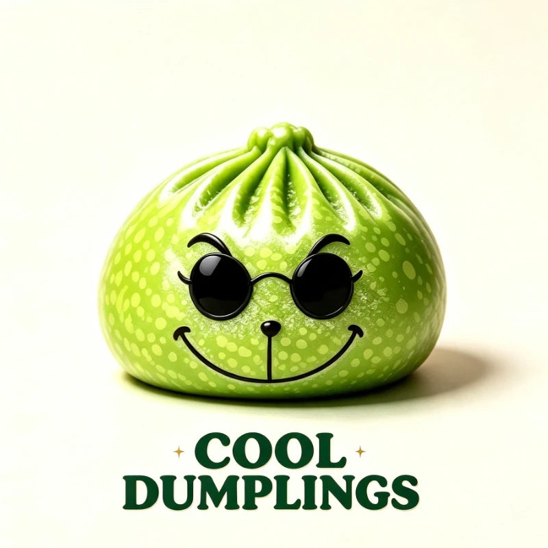 The Grinch Mystery Dumpling 💚 – Glitter Green Squishy