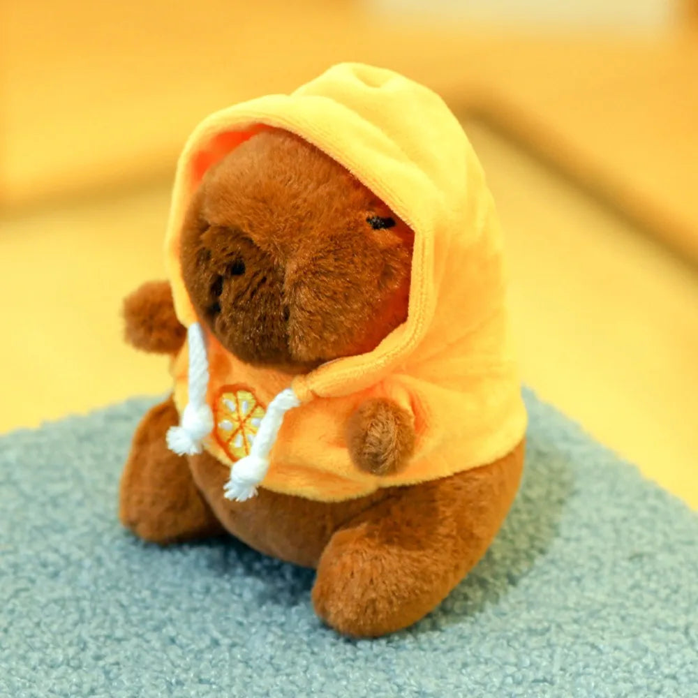 Capybara Hoodie Plush Toy