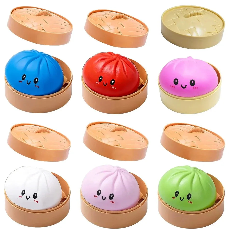 Colorful Dumpling Squishies Random Surprise