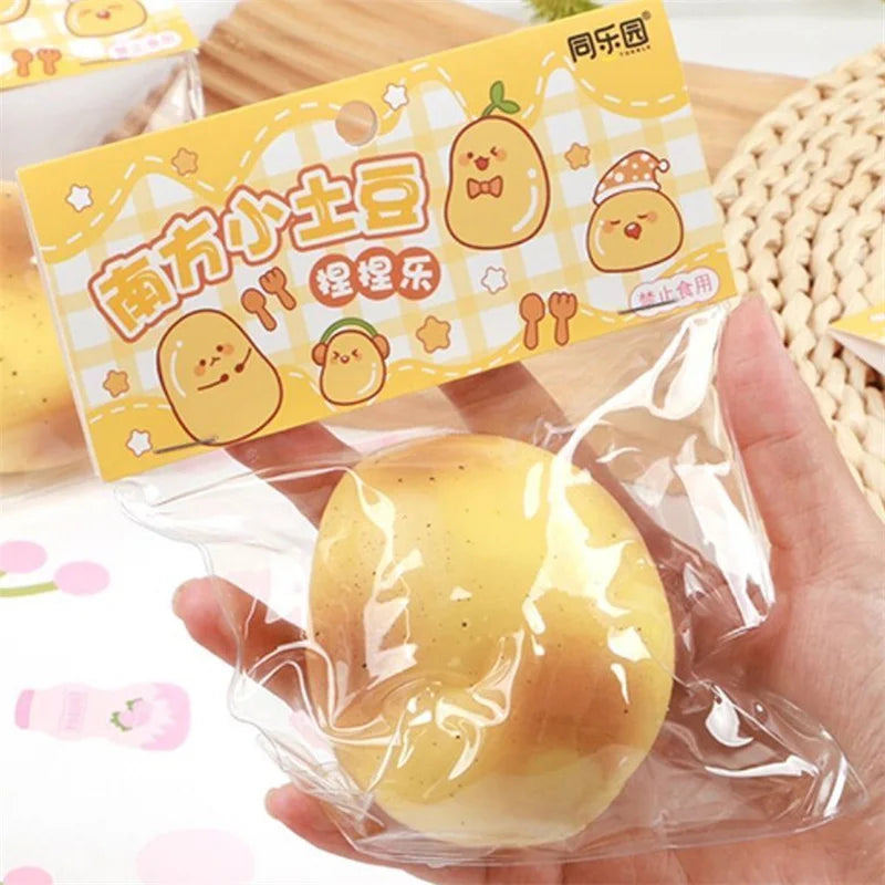 Slow-Rebound Potato Squishy Fidget Toy