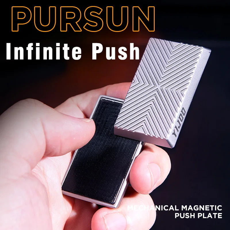 Metal Fingertip Gyroscope Fidget Toy — EDC Stress Relief Spinner for ADHD