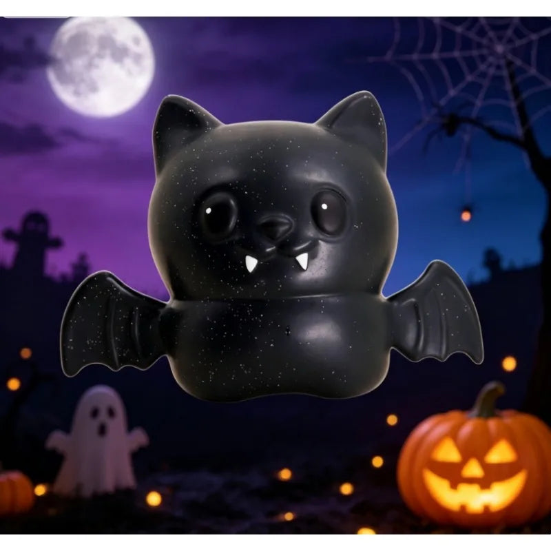 Halloween Bat & Ghost Squeeze Toy | Musical Maltose Squishy | Decompression Gift Box Set 🦇👻