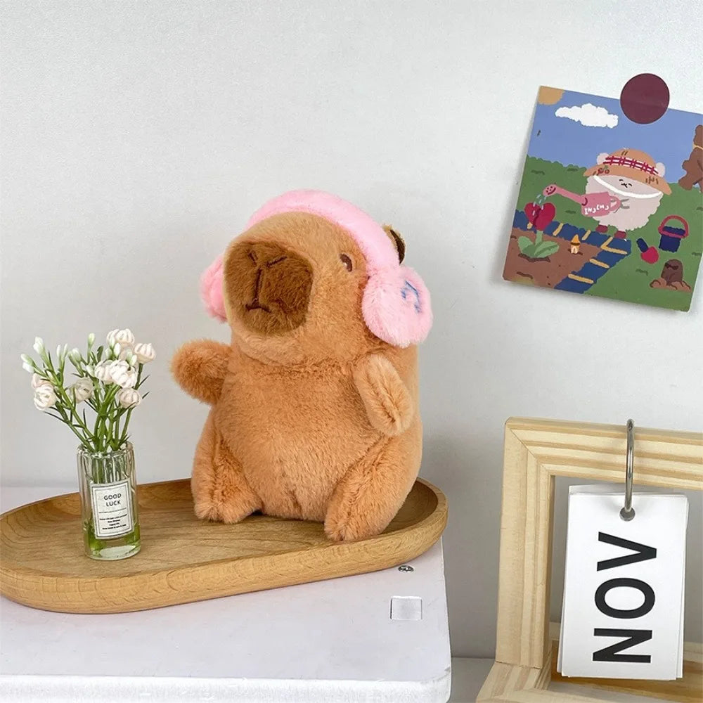 Capybara Hoodie Plush Toy