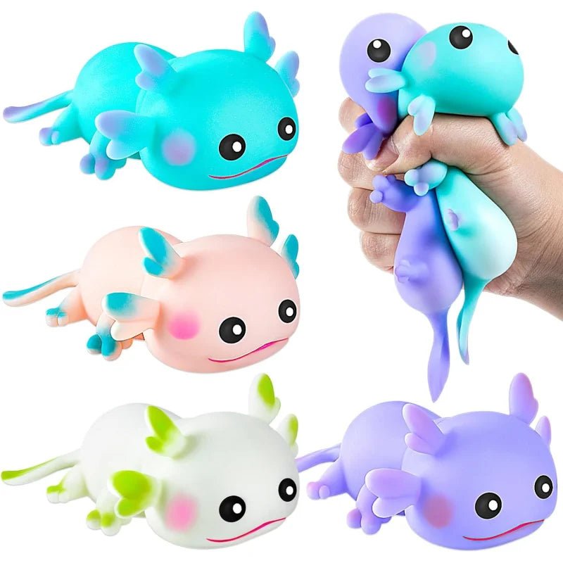 🦎 Axolotl Squishy Stress Ball