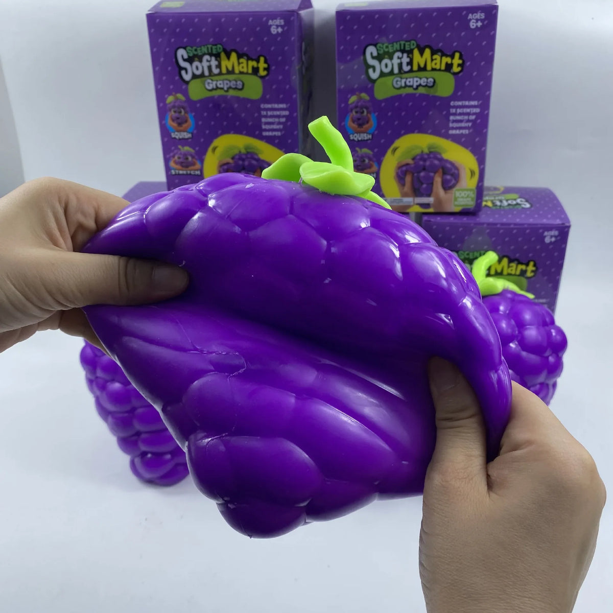 🍇 Jumbo Grape Squishy
