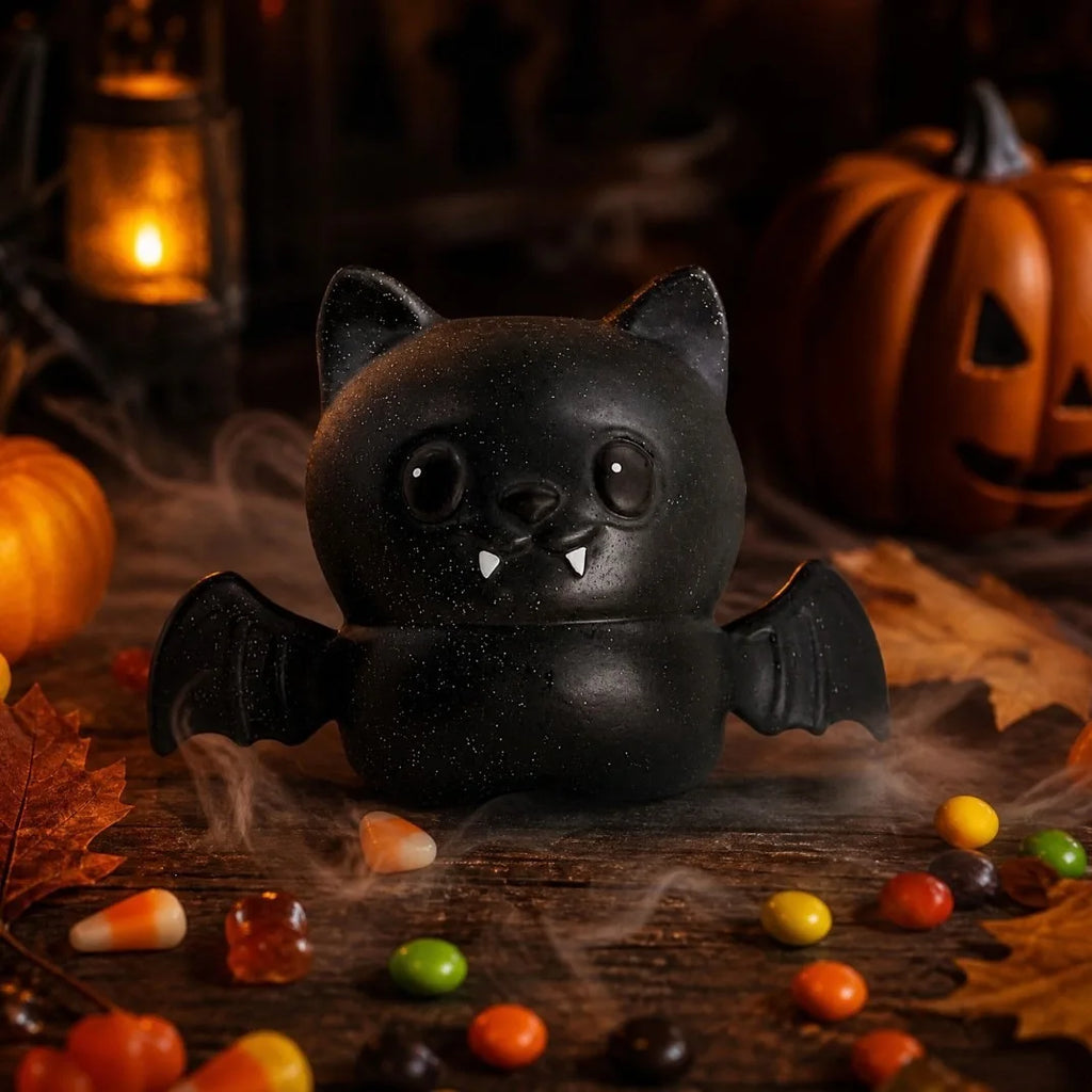 Halloween Bat & Ghost Squeeze Toy | Musical Maltose Squishy | Decompression Gift Box Set 🦇👻