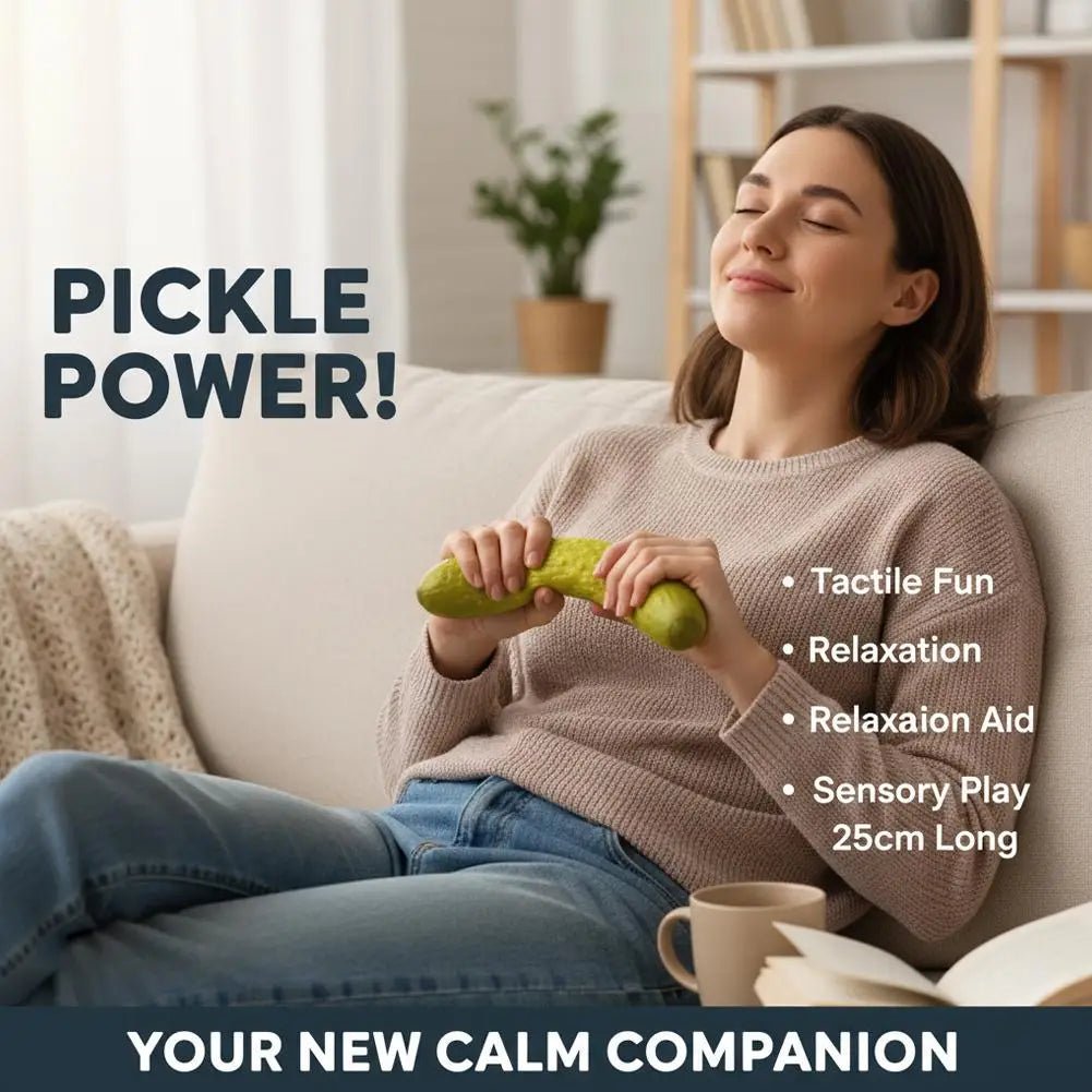 🥒 Jumbo Pickle Squishy