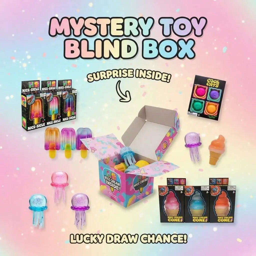 ❓ Mystery Squishy Blind Box — Squishy Surprises Await!