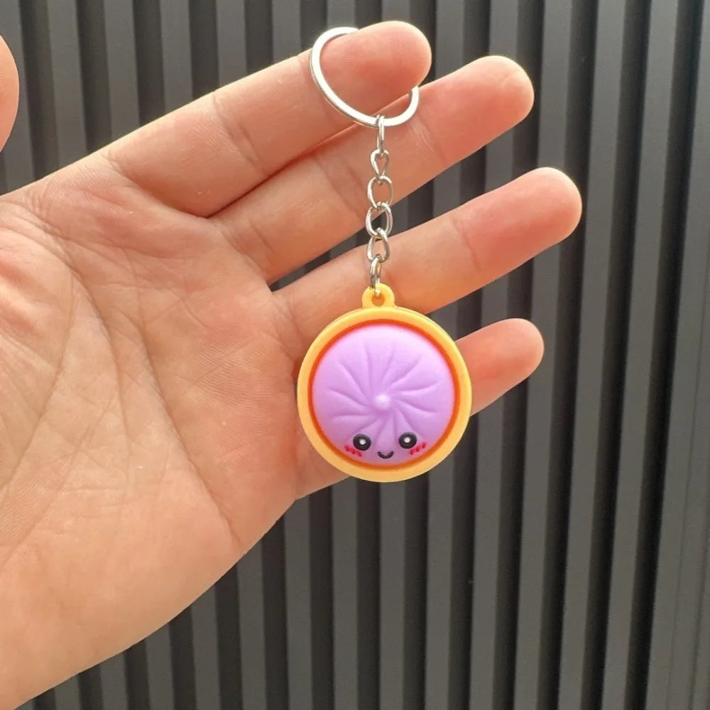 Dumpling Keychain Fidget Clickers (6, 12, 18 or 24 pcs)