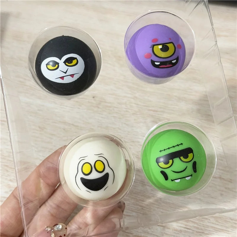 👻 NeeDoh Spooky Squishkins Mini 4-Pack
