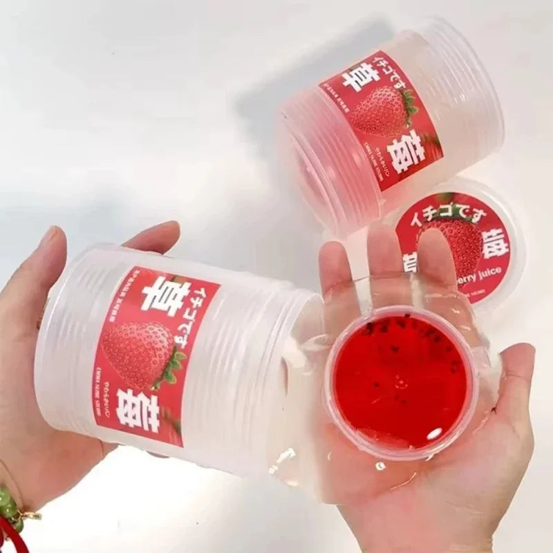 Fruit Juice Scented Clear Slime