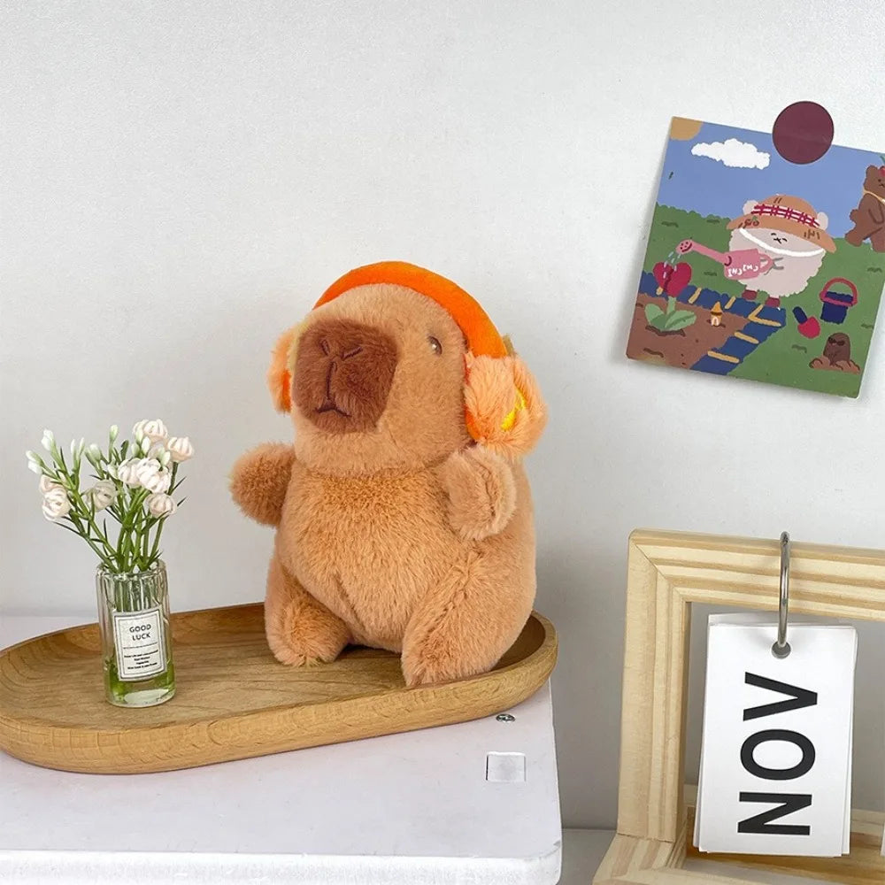 Capybara Hoodie Plush Toy